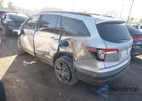 2022 Honda Pilot Awd Sport из США, поврежденный, VIN 5FNYF6H37NB071689